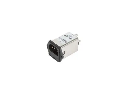XP Power 3A IEC Filterung Stecker 5 x 20 mm Sicherung, 264V ac, Schraubanschlussklemme Faston, 1