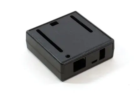 Produktfoto 1 von Arduino Gehäuse für Arduino Leonardo, Arduino M0 Pro, Arduino Uno, Arduino Yun aus ABS, 76 x 73.97 x 27mm, Schwarz