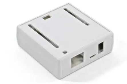 Produktfoto 1 von Hammond Arduino Gehäuse für Arduino Leonardo, Arduino M0 Pro, Arduino Uno, Arduino Yun aus ABS, Hellgrau