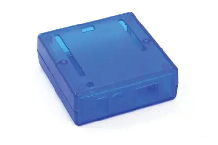Produktfoto 1 von Hammond Arduino Gehäuse für Arduino Leonardo, Arduino M0 Pro, Arduino Uno, Arduino Yun aus ABS, Blau