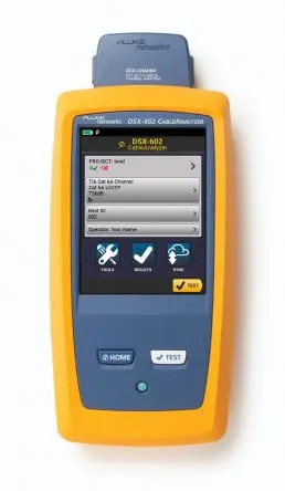 Produktfoto 1 von Fluke Networks DSX-602-PRO Netzwerktester, Netzwerk Prüfgerät, RJ45 RJ45