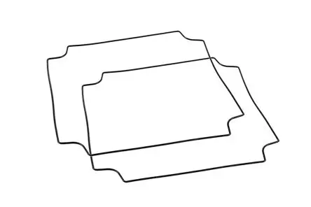 Produktfoto 1 von Hammond Dichtung Silikon IP66 1557 200 x 200 mm