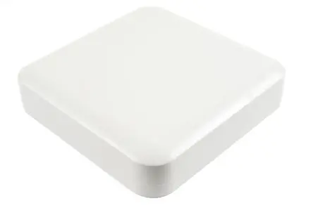 Produktfoto 1 von Hammond 1557 ABS Wandanschlusskasten Hellgrau IP66, HxBxT 45 mm, 200 mm x 200 mm