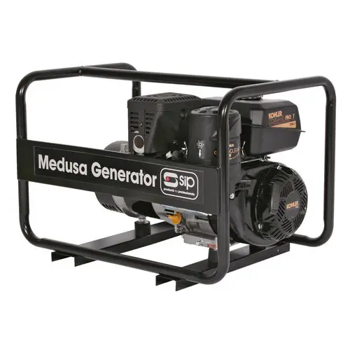 SIP 3500 W 1-Phasen Stromerzeuger / 110 V, 230 V, 39 kg, Benzin 4.1 L BS4343-Anschluss