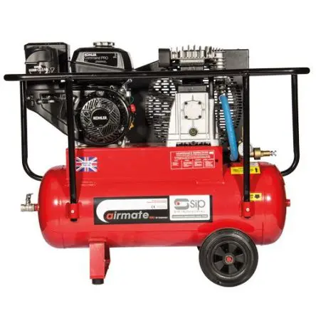 SIP Luftkompressor mit 5.1 kW 85 kg / 230V / 10.3 bar, 50 L