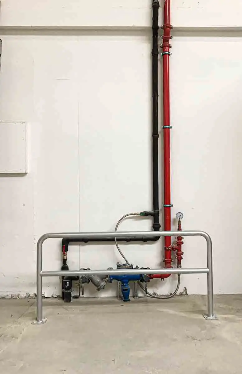 Produktfoto 1 von RS PRO Schutzbarriere Galvanisierter Stahl Grau Sicherheits-Absperrung, H.Barr. 1000mm B. Barr. 2000mm