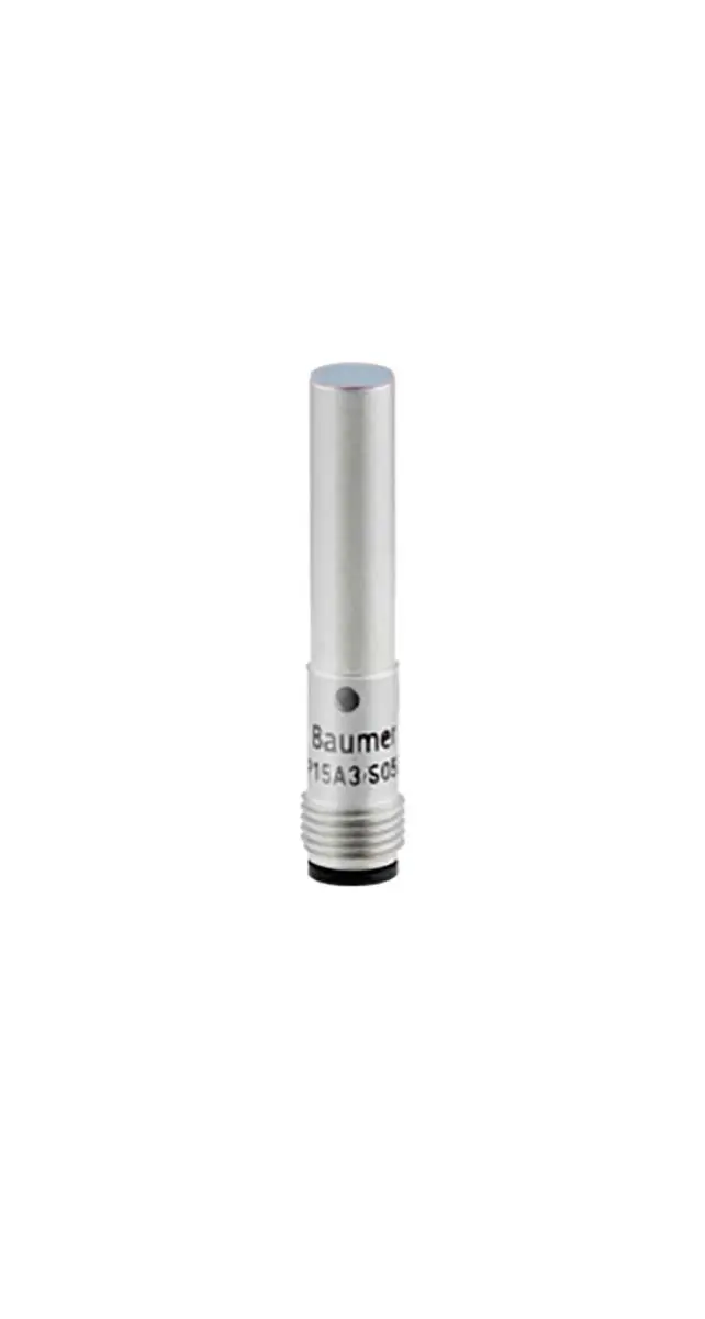 Baumer IWRM M5 Näherungssensor Induktiv, Gewinderohr 1 mm 0-10 V 15 → 30 V dc / 15 mA, IP67