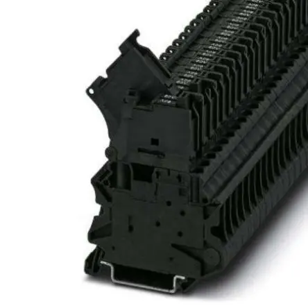 Produktfoto 1 von Phoenix Contact UT Modularer Sicherungs-Anschlussklemmenblock 1 Schwarz, 0.14mm², 6 mm², 60V Schraubbefestigung