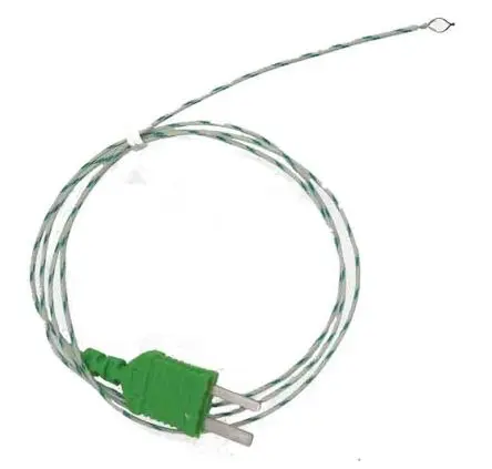 Produktfoto 1 von RS PRO TME Glasfaser Temperatursensor Typ K, Ø 0.2 mm x 800 mm -50 °C → 450 °C