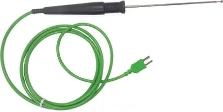 Produktfoto 1 von RS PRO Temperatursensor, Mit Mittelabgriff, Stationäre Scheibe x 150 mm Oberfläche, Ø 4 mm, max.Temp 600 °C