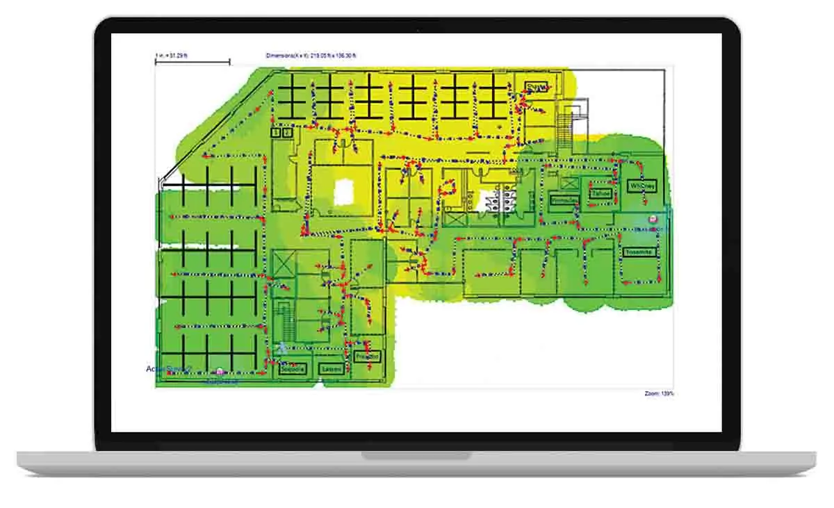 Produktfoto 1 von NetAlly Survey-Software für WLAN-Netzwerke