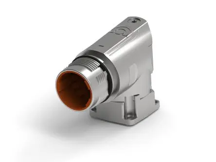 TE Connectivity Speedtec 923 23 mm Standard Rundsteckverbinder Buchse 8-polig Stecker 30A Flanschmontage IP67