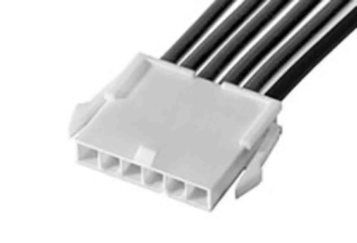 Produktfoto 1 von Molex 6 215320 Platinenstecker-Kabel Mini-Fit Jr 6 / Mini-Fit Jr Buchse / Buchse, 600 mm