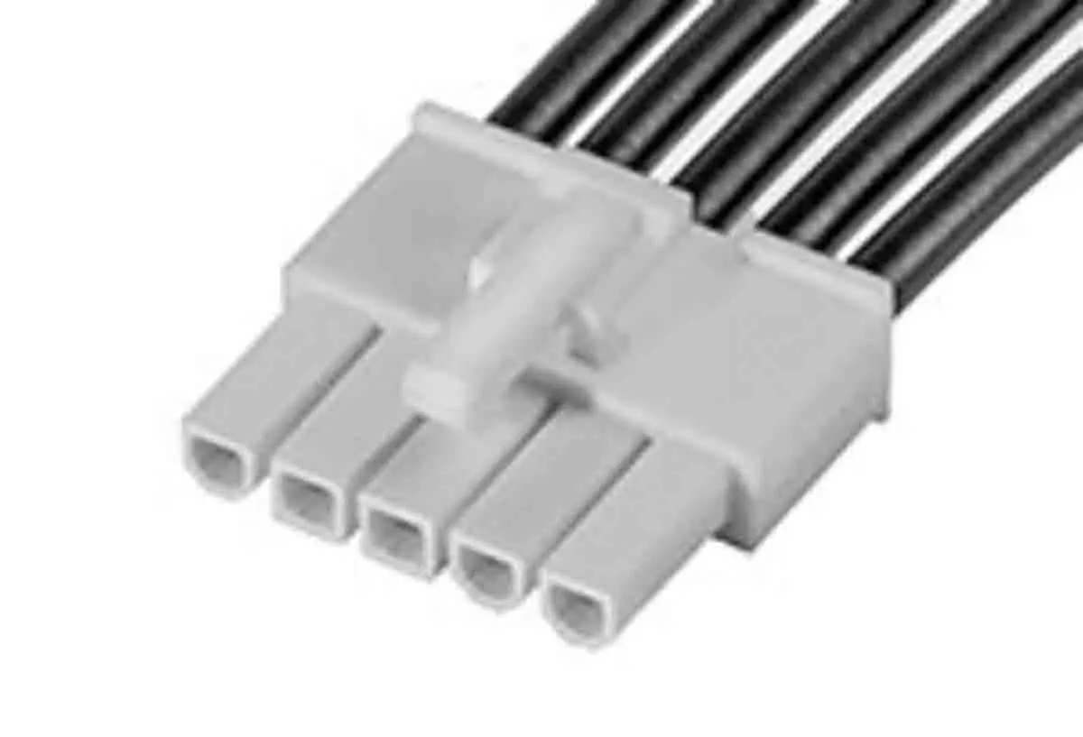 Produktfoto 1 von Molex 5 215322 Platinenstecker-Kabel Mini-Fit Jr 5 / Mini-Fit Jr Stecker / Stecker, 150 mm