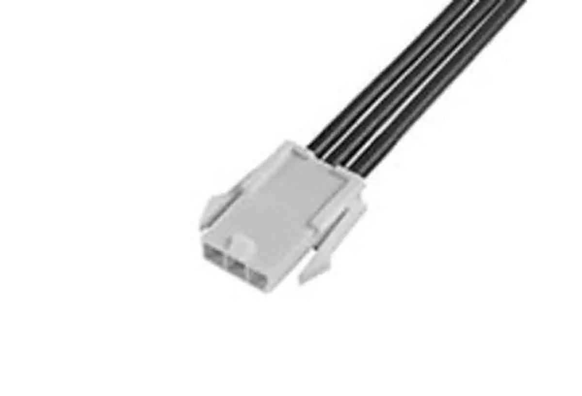 Produktfoto 1 von Molex 3 215321 Platinenstecker-Kabel Mini-Fit Jr 3 / Anschlusslitze Buchse / Buchse, 300 mm