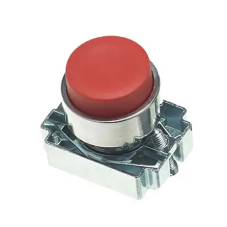 Produktfoto 1 von RS PRO RCAS Drucktastenkopf Ø 22 mm, Rot Tastend Rund Rund Metall, IP65