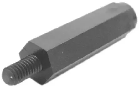 Produktfoto 1 von Wurth Elektronik Abstandhalter, Länge 20 mm, Gewindelänge 8 mm, Kunststoff, Sechskant M2,5 M2,5 10 mm