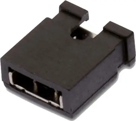 Wurth Elektronik WR-PHD Blau Jumper Buchse 2-polig 1-reihig, Länge 4.05 mm, Oben offen