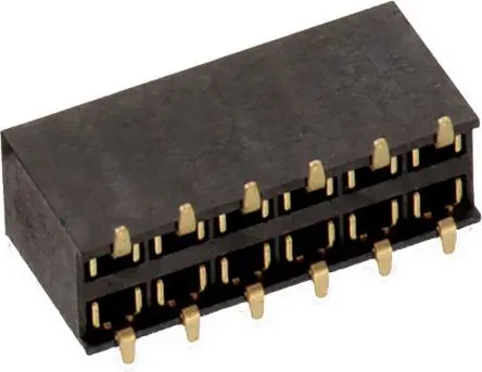Produktfoto 1 von Wurth Elektronik WR-PHD Leiterplattenbuchse Gerade Oberfläche 10-polig / 2-reihig SMD