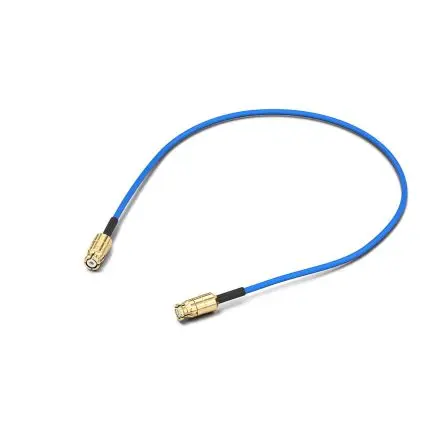 Produktfoto 1 von Wurth Elektronik SMP RF Koaxialkabel, Abgeschlossen, 50 Ω, 152.4 mm, Aussen ø 1.42 mm Außen-ø , Schwarz