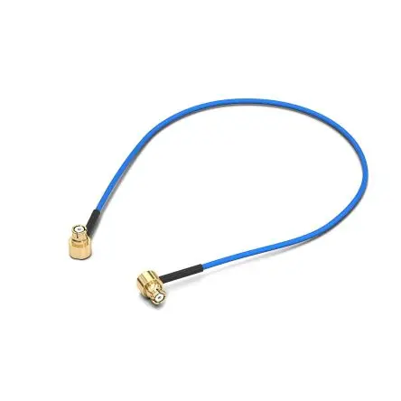 Produktfoto 1 von Wurth Elektronik SMP RF Koaxialkabel, Abgeschlossen, 50 Ω, 152.4 mm, Aussen ø 1.42 mm Außen-ø , Schwarz