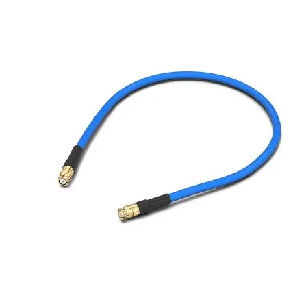 Produktfoto 1 von Wurth Elektronik SMP RF Koaxialkabel, Abgeschlossen, 50 Ω, 152.4 mm, Aussen ø 2.64 mm Außen-ø , Schwarz