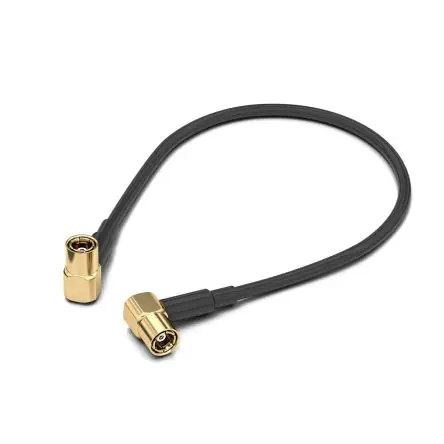 Wurth Elektronik SMB RG174/U Koaxialkabel, Abgeschlossen, 50 Ω, 152.4 mm, Aussen ø 2.7 mm Außen-ø , Schwarz