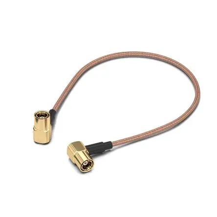 Produktfoto 1 von Wurth Elektronik SMB RG178/U Koaxialkabel, Abgeschlossen, 50 Ω, 152.4 mm, Aussen ø 1.8 mm Außen-ø , Schwarz