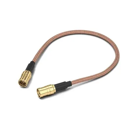 Wurth Elektronik RG316/U Koaxialkabel konfektioniert, 50 Ω, 152.4mm, SMB / SMB, Aussen ø 2.49mm B Ausricht, gerade