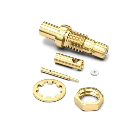 Wurth Elektronik WR-SMB Buchse Koaxialsteckverbinder SMB-Steckverbinder, Kabel, für RG178, RG196-Kabel, 50 Ω