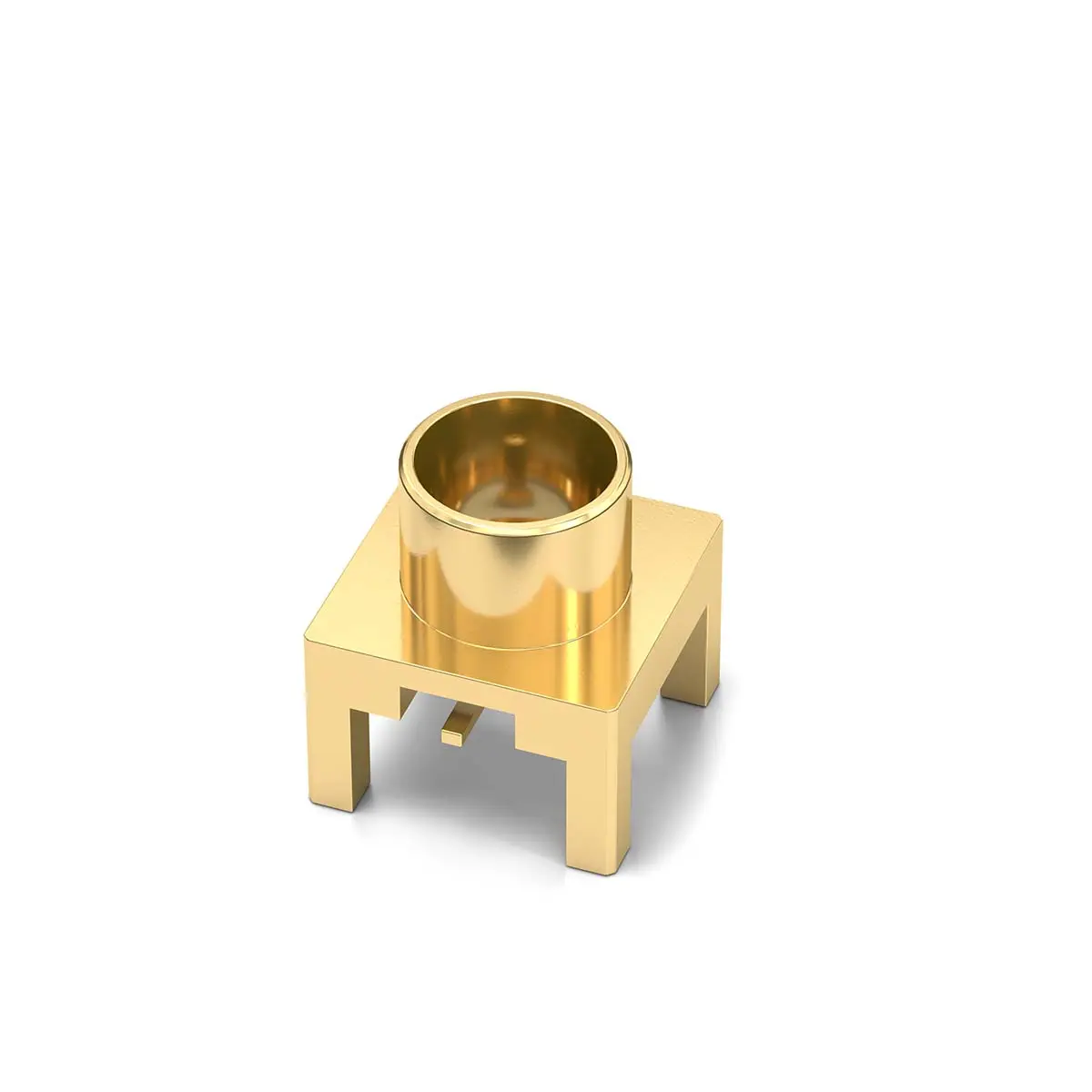Wurth Elektronik WR-SMP Stecker Koaxialsteckverbinder SMP-Steckverbinder, Durchsteckmontage, 50 Ω Lot, Standard, Gerade