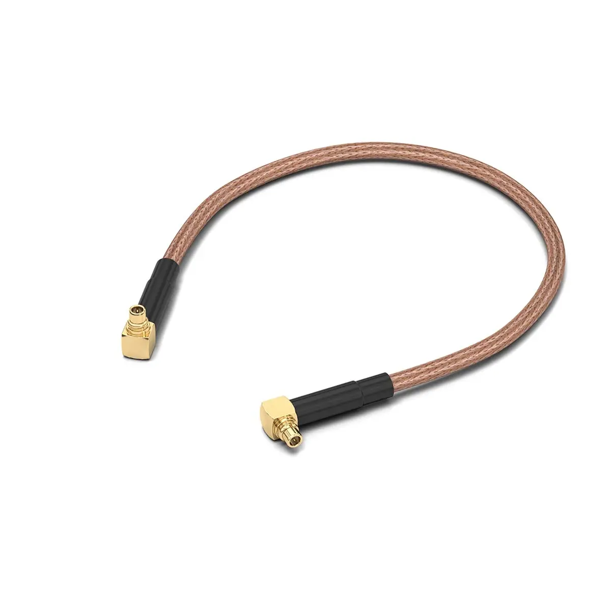 Produktfoto 1 von Wurth Elektronik MMCX RG316/U Koaxialkabel, Abgeschlossen, 50 Ω, 152.4 mm, Aussen ø 2.49 mm Außen-ø , Schwarz