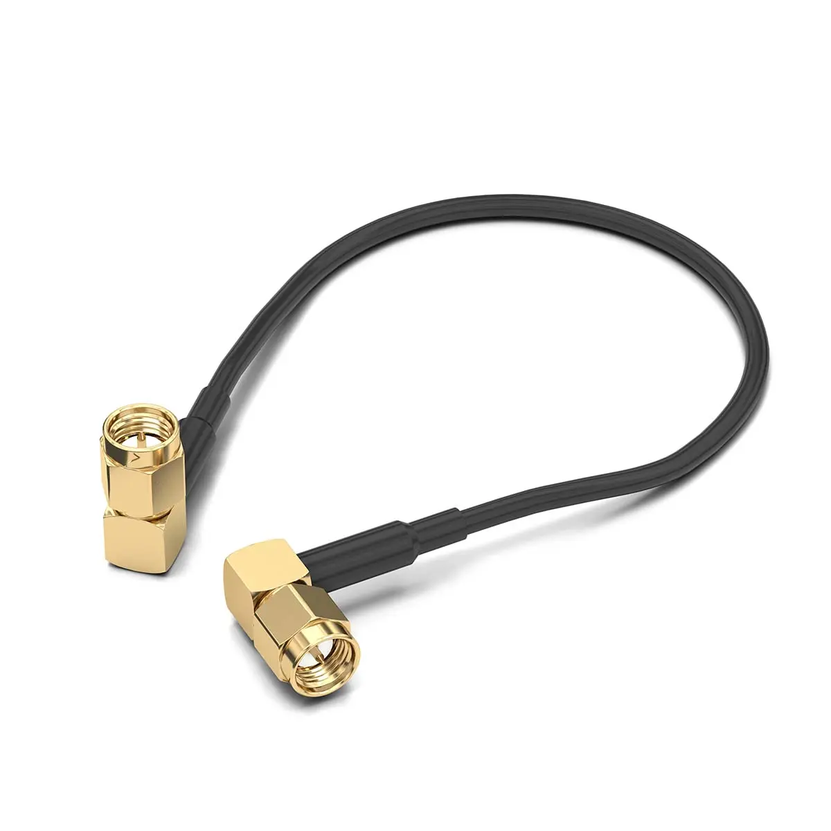 Produktfoto 1 von Wurth Elektronik SMA RG174/U Koaxialkabel, Abgeschlossen, 50 Ω, 304.8 mm, Aussen ø 2.7 mm Außen-ø , Schwarz