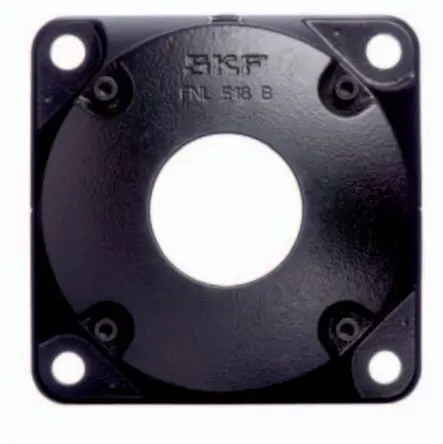 Produktfoto 1 von SKF 4-Loch Rund Lagereinheit aus Stahl, Innen-Ø 80 mm, 210mm x 210 mm