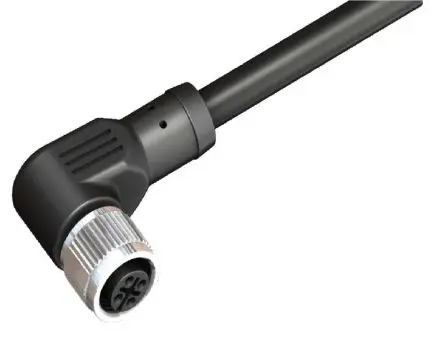 Produktfoto 1 von RS PRO CBF, 4-polig Sensor-Betätigungselementkabel, Rechtwinklig Buchse / Nicht abgeschlossen, Länge 15 m