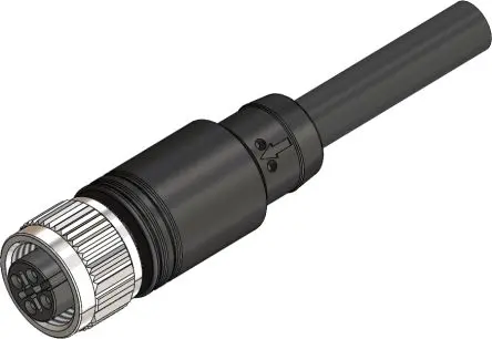 Produktfoto 1 von RS PRO CBF, 4-polig Sensor-Betätigungselementkabel, Gerade Buchse / Nicht abgeschlossen, Länge 10 m