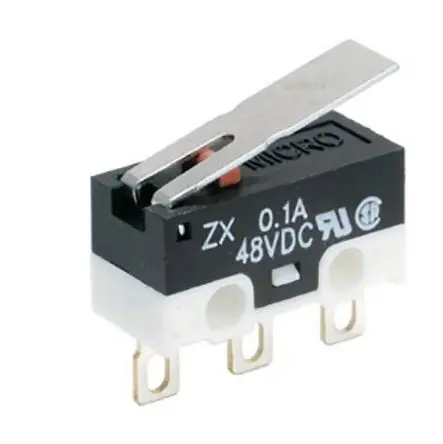 Produktfoto 1 von Honeywell Mikroschalter Stiftstößel-Betätiger Rechtwinklige Leiterplatte, 1-poliger Umschalter, 125 V ac, 60 V, 3A IP40
