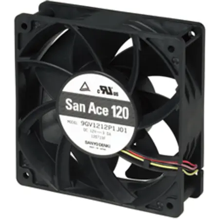Produktfoto 1 von Sanyo Denki DC-Axiallüfter, 48 V dc / 36W, 120 x 120 x 38mm, 224cfm