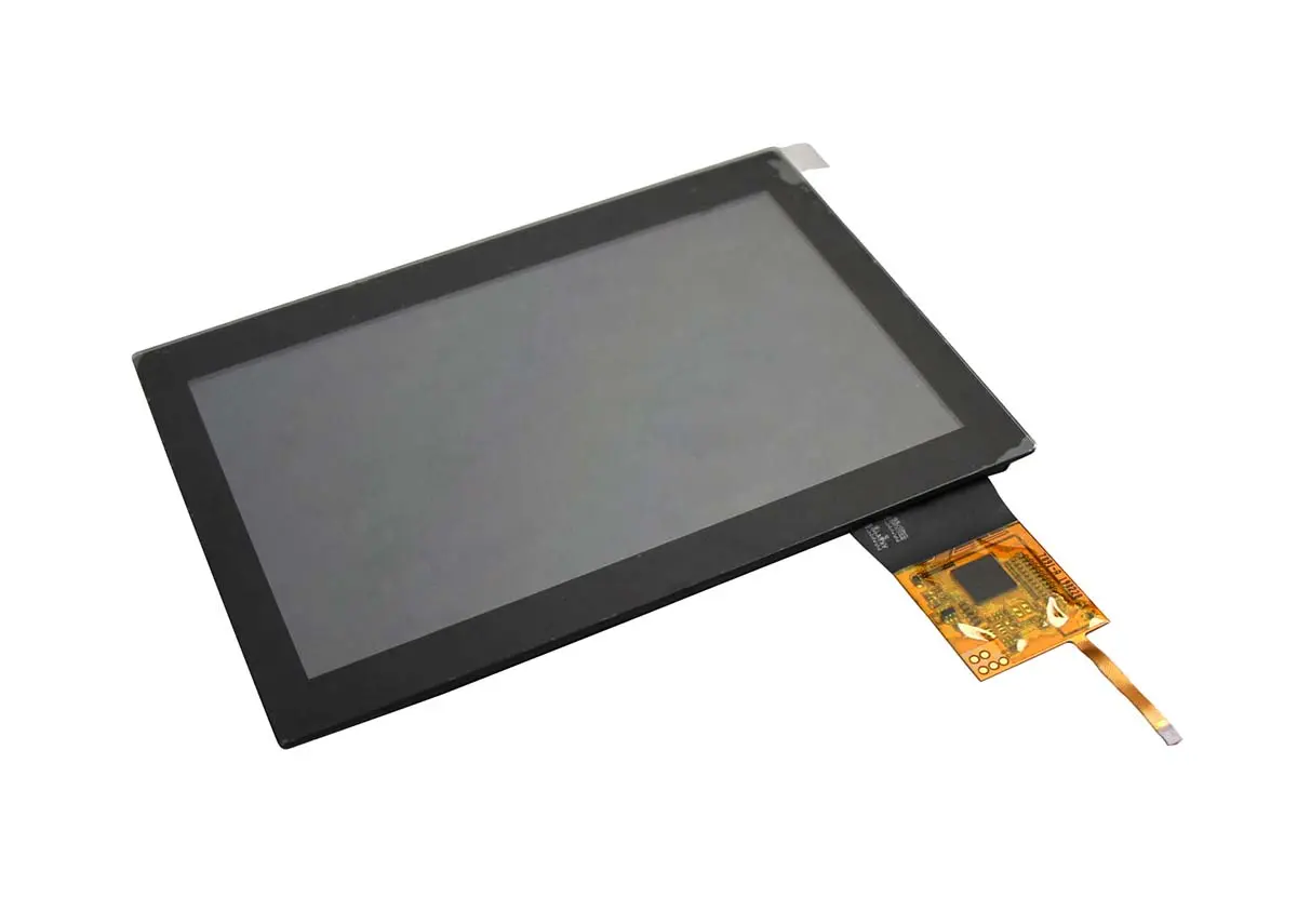 Produktfoto 1 von Ampire LCD-Modul 177.8 mm LVDS Touchscreen Kapazitiv, 800 x 480 pixel, 152 x 91 mm LCD