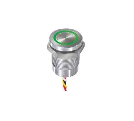 Produktfoto 1 von APEM CP Kapazitiver Schalter Kapazitiv Rastend Rastend, Kurzzeitbetrieb 5V / 24V NPN Beleuchtet, Grün, Rot / 200mA,