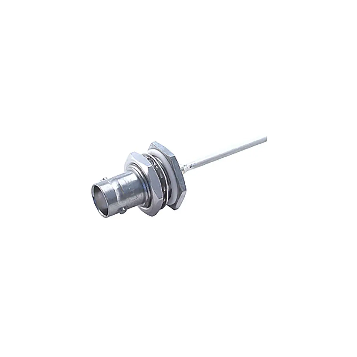 Produktfoto 1 von Huber+Suhner 24_BNC-50-2-20/133_NE Buchse Koaxialsteckverbinder BNC-Steckverbinder, Kabel, für Koaxial-Kabel, 50 Ω Lot,