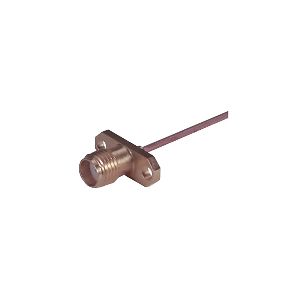 Huber+Suhner 25_SMA-50-1-4/111_NE Buchse Koaxialsteckverbinder SMA-Steckverbinder, Flanschmontage, für Koaxial-Kabel, 50