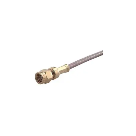 Produktfoto 1 von Huber+Suhner 11_SMC-50-2-10/133_NE Stecker Koaxialsteckverbinder SMC-Steckverbinder, Kabel, für Koaxial-Kabel, 50 Ω