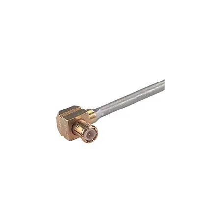 Produktfoto 1 von Huber+Suhner 16_MCX-50-1-11/111_NE Stecker Koaxialsteckverbinder MCX-Steckverbinder, Kabel, für Koaxial-Kabel, 50 Ω Lot,