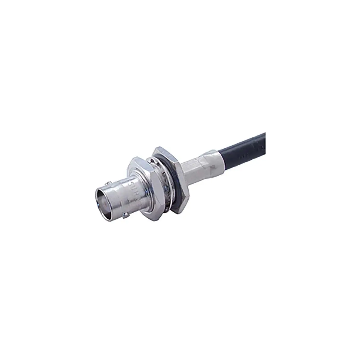 Produktfoto 1 von Huber+Suhner 24_BNC-50-2-46/133_NE Buchse Koaxialsteckverbinder BNC-Steckverbinder, Kabel, für Koaxial-Kabel, 50 Ω