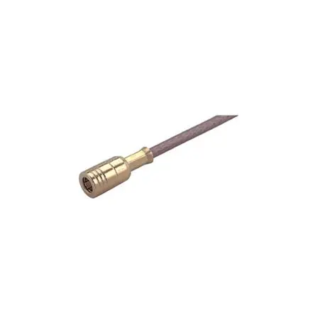 Produktfoto 1 von Huber+Suhner 11_SMB-50-1-40/111_NE Buchse Koaxialsteckverbinder SMB-Steckverbinder, Kabel, für Koaxial-Kabel, 50 Ω