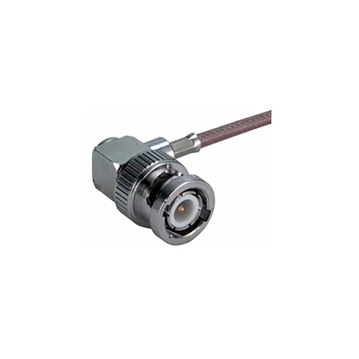 Produktfoto 1 von Huber+Suhner 16_BNC-75-2-3/133_NE Stecker Koaxialsteckverbinder BNC-Steckverbinder, Kabel, für Koaxial-Kabel, 75 Ω