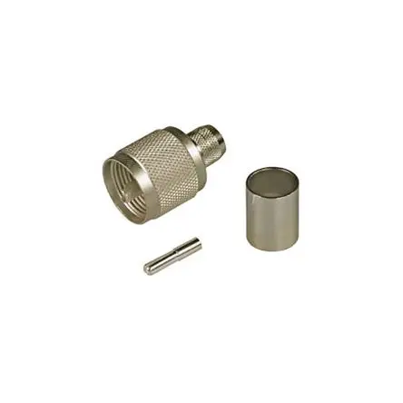 Produktfoto 1 von Huber+Suhner 11_UHF-0-7-17/033_-E Stecker Koaxialsteckverbinder UHF-Steckverbinder, Kabel, für Koaxial-Kabel