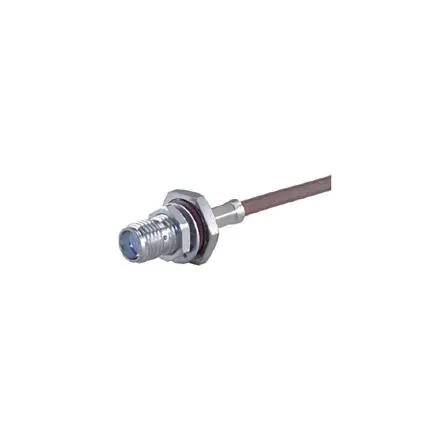 Produktfoto 1 von Huber+Suhner 24_SMA-50-2-45/133_NH Buchse Koaxialsteckverbinder SMA-Steckverbinder, Kabel, für Koaxial-Kabel, 50 Ω