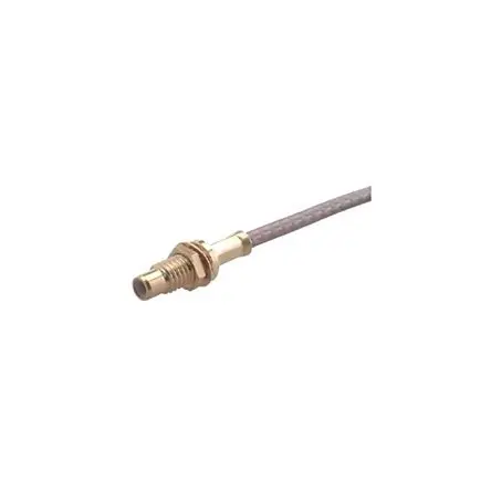 Produktfoto 1 von Huber+Suhner 24_SMC-50-2-110/111_NE Buchse Koaxialsteckverbinder SMC-Steckverbinder, Kabel, für Koaxial-Kabel, 50 Ω
